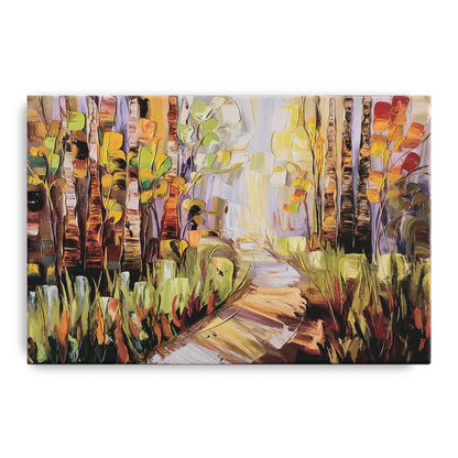 Grand Rapids Seasonal Foliage - Canvas Wall Art