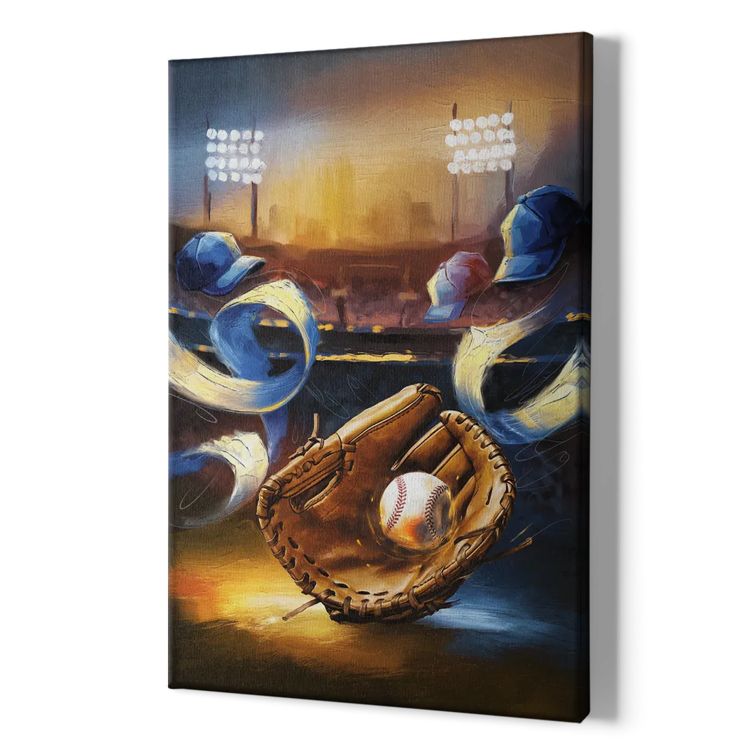 Glendale Brewers Fan Spirit - Canvas Print Art Sides