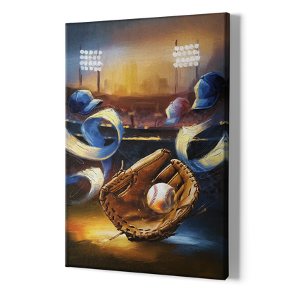 Glendale Brewers Fan Spirit - Canvas Print Art Sides