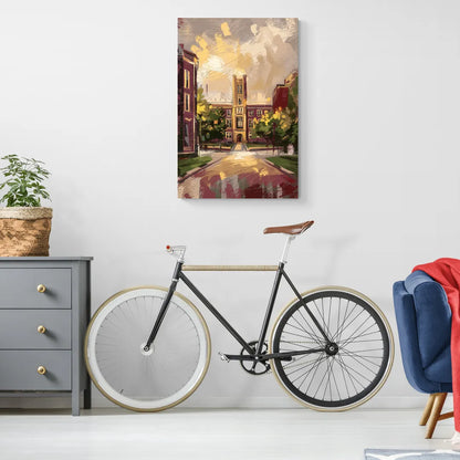 Boston College Eagles Spirit - Canvas Wall Art Living Room