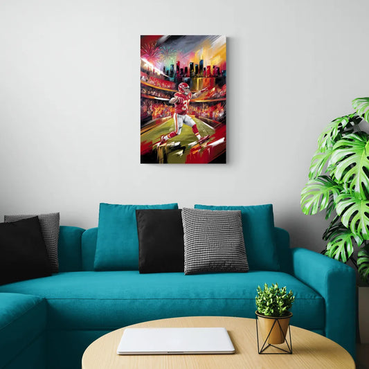 Kansas City Chiefs Game Day - Canvas Wall Art Living Room