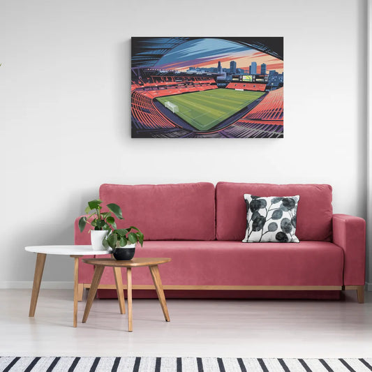 Portland Timbers Stadium View - Canvas Wall Art Living Room