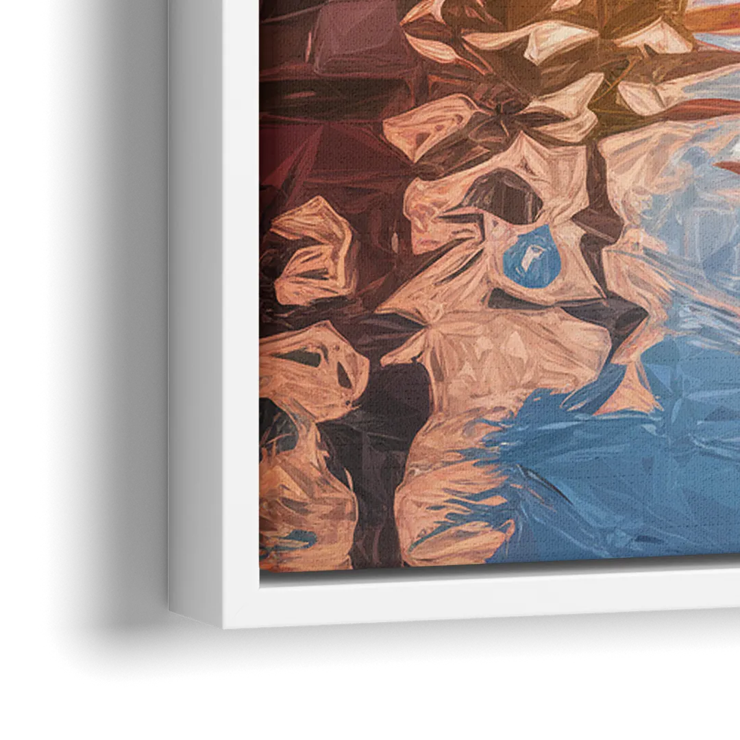 San Diego Balboa Park Scenes - Close-Up White Frame Canvas