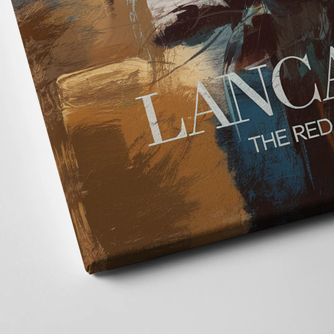 Lancaster Red Rose City Canvas Close Up