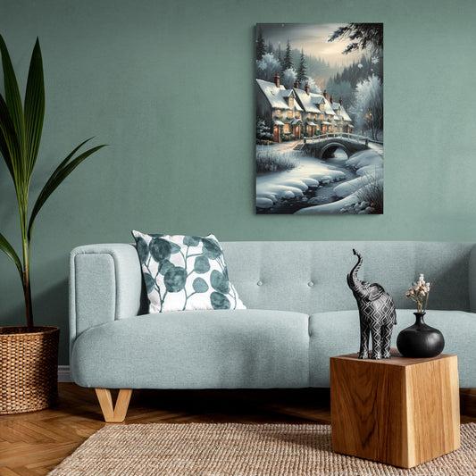 Ashland Winter Wonderland - Canvas Wall Art Living Room