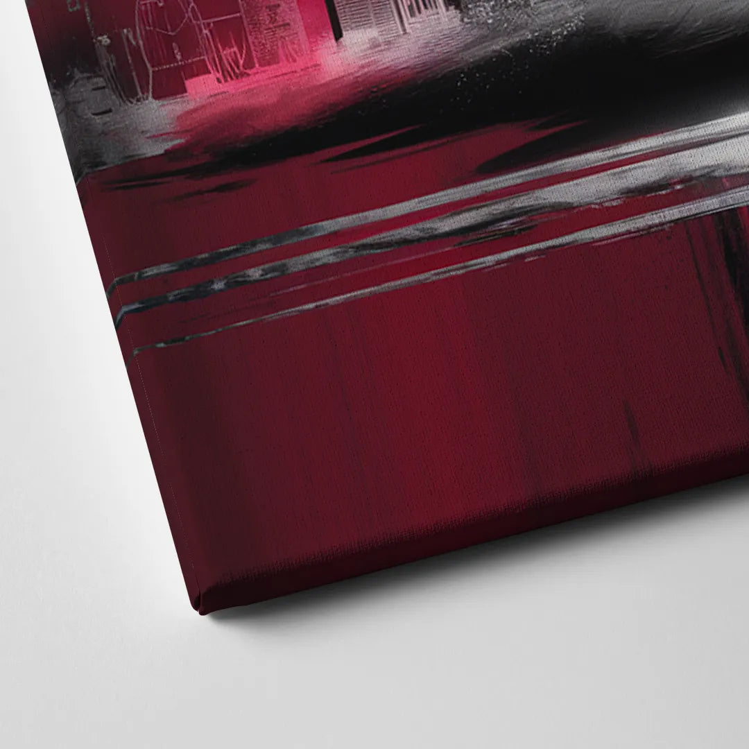 Atlanta Falcons Fans Tribute Canvas Close Up