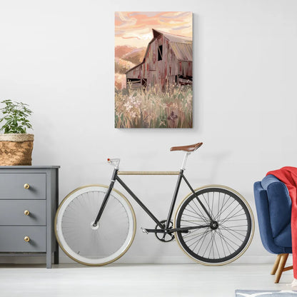 Joseph Rustic Charm - Canvas Wall Art Living Room