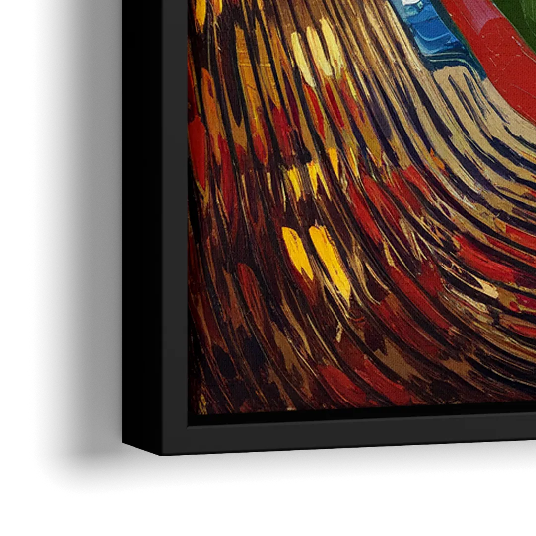 Rochester Red Wings Stadium - Close-Up Black Frame Canvas