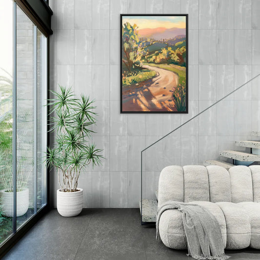 Glendale Nature Trails - Living Room Black Frame Canvas