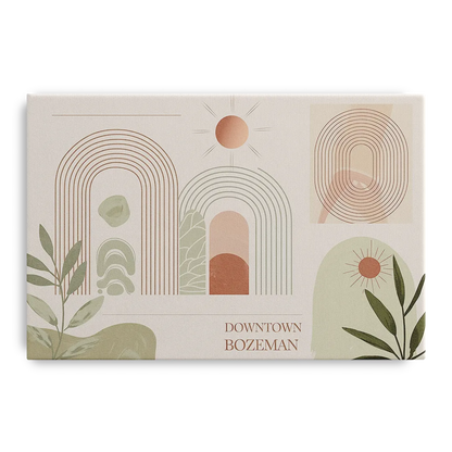 Bozeman Downtown Charm - Canvas Wall Art