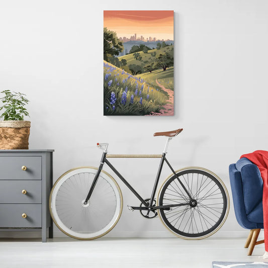 Austin Texas Hill Country - Canvas Wall Art Living Room