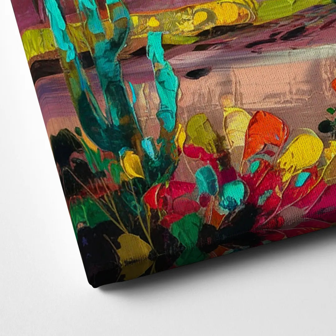 Albuquerque Hot Air Balloons Canvas Close Up