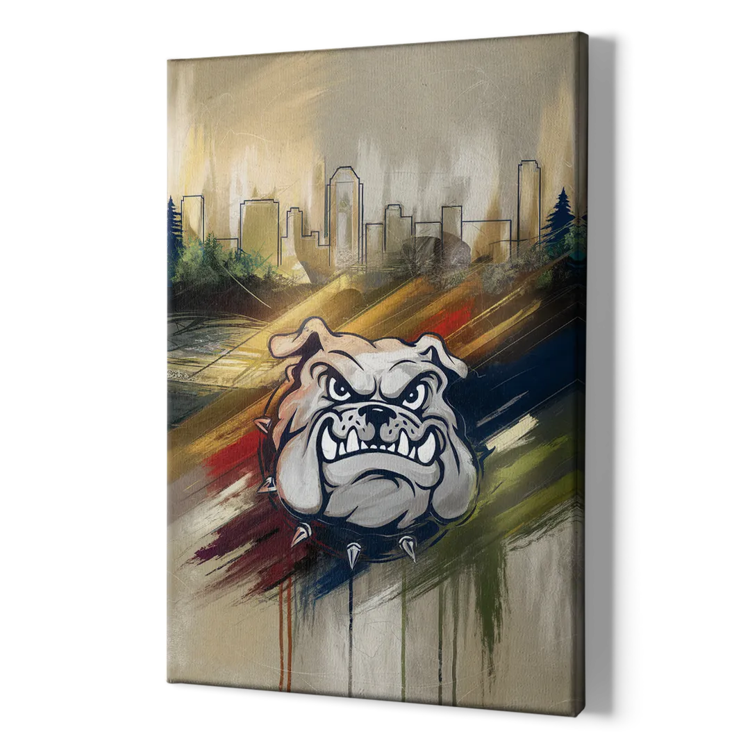 Spokane Gonzaga Pride - Canvas Print Art Sides