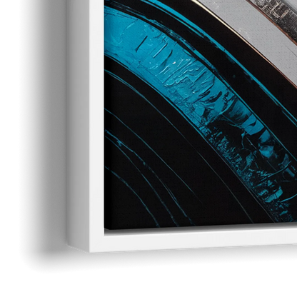 San Jose Earthquakes Spirit - Close-Up White Frame Canvas