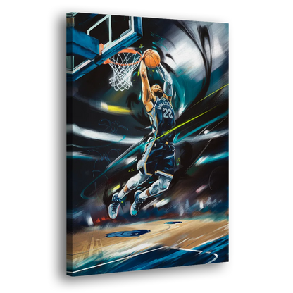 Memphis Grizzlies Spirit - Canvas Print Art Sides