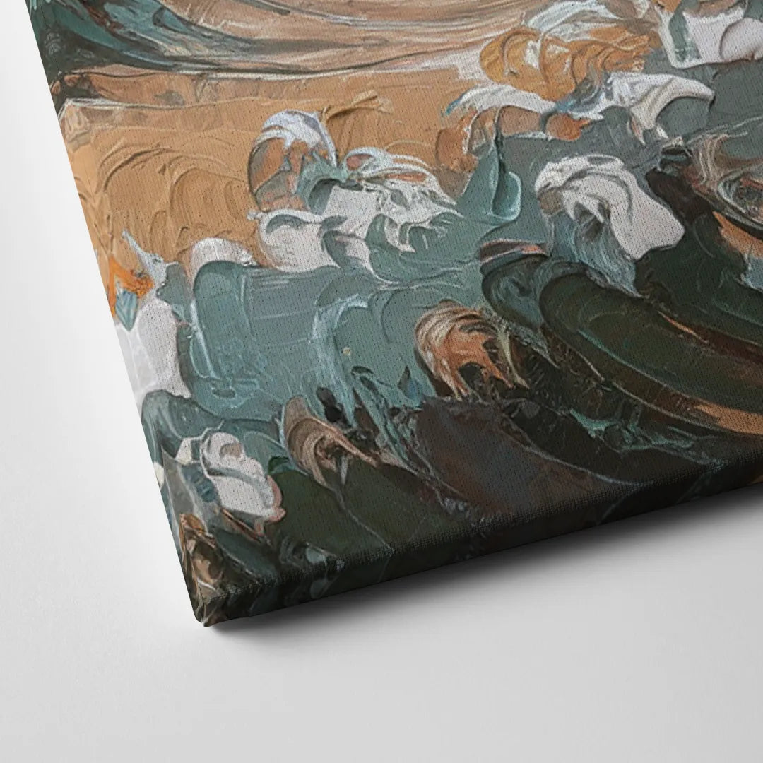 Sitka Coastal Horizon Canvas Close Up