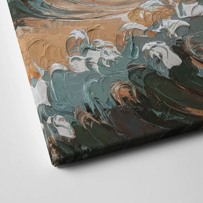 Sitka Coastal Horizon Canvas Close Up