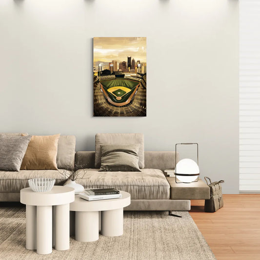Pittsburgh Pirates Heritage - Canvas Wall Art Living Room