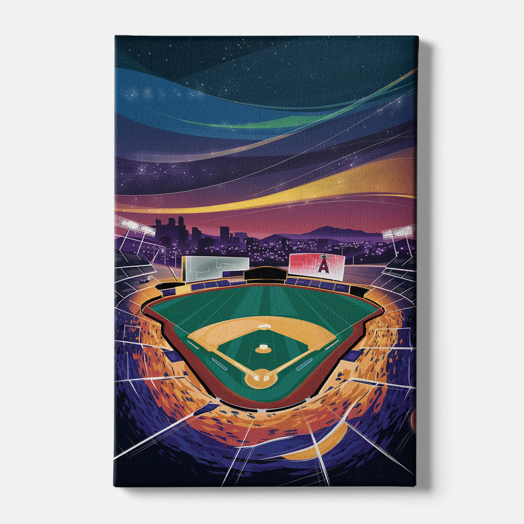 Anaheim Stadium Nights - Canvas Wall Art