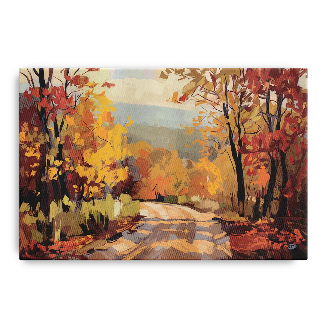 Knoxville Autumn Colors - Canvas Wall Art