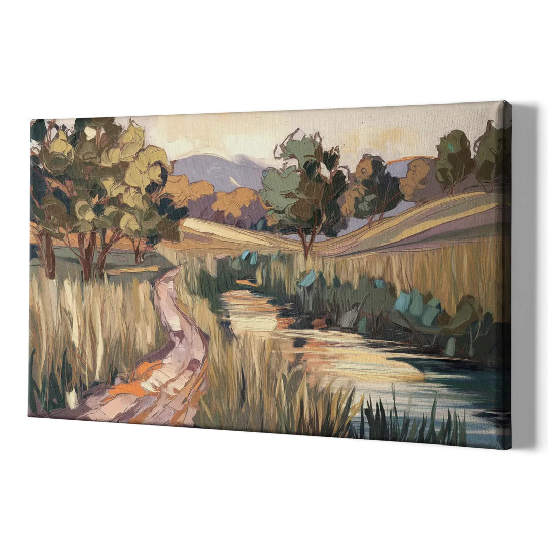 Plano Nature Trails - Canvas Print Art Sides