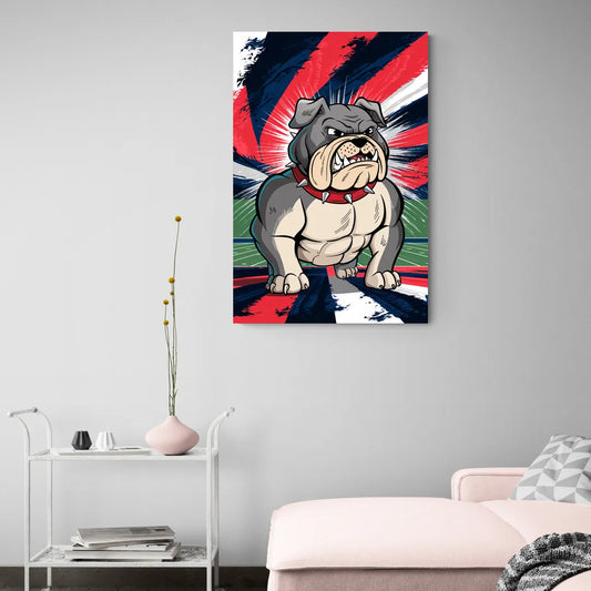 Fresno State Bulldogs Pride - Canvas Wall Art Living Room