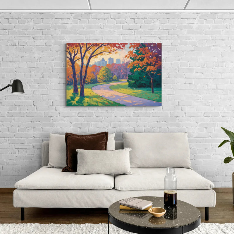 Ottawa Autumn Foliage - Canvas Wall Art Living Room