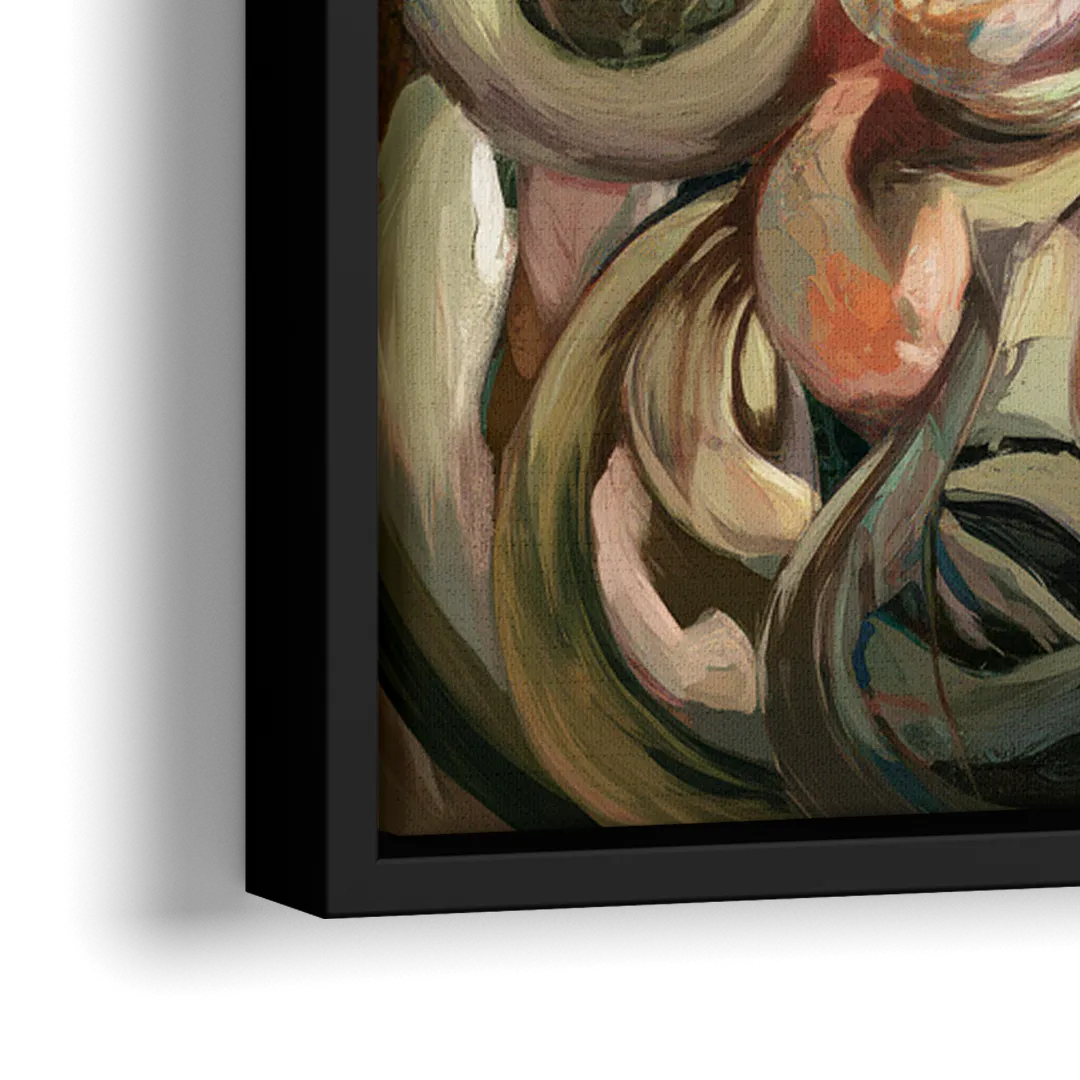 Nashville Timeless Beauty - Close-Up Black Frame Canvas