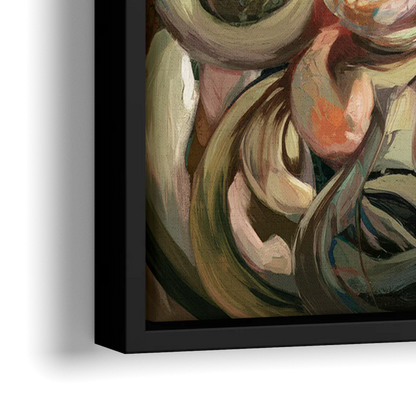 Nashville Timeless Beauty - Close-Up Black Frame Canvas
