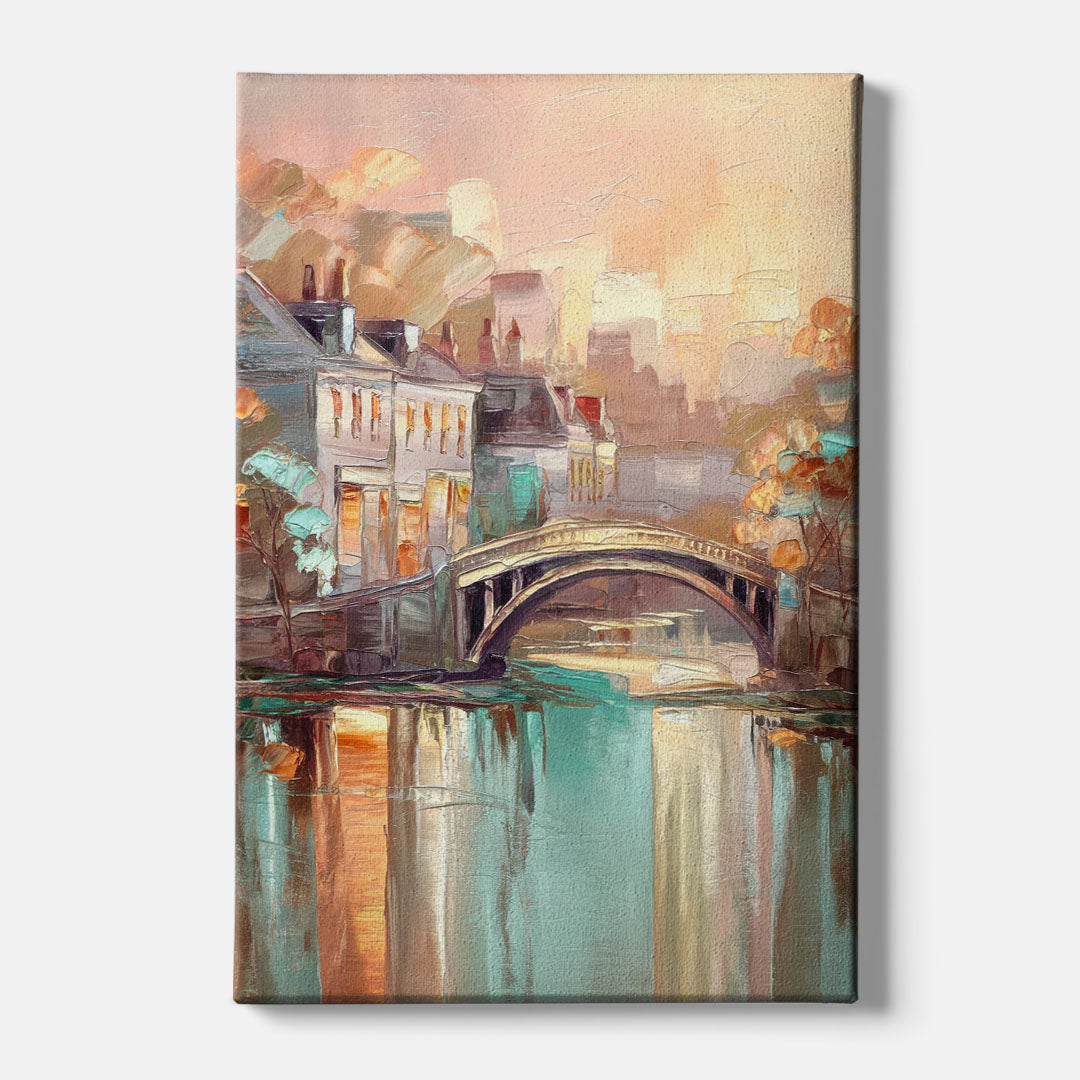 New Hope Artistic Skyline - Canvas Wall Art