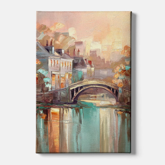 New Hope Artistic Skyline - Canvas Wall Art