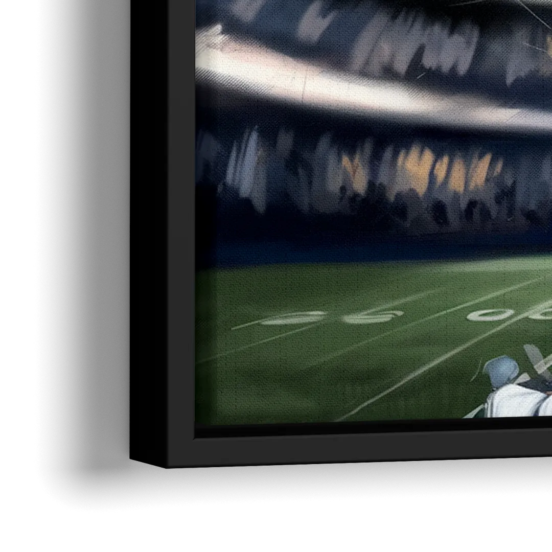 Plano Dallas Cowboys Spirit - Close-Up Black Frame Canvas