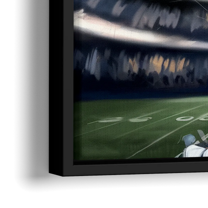 Plano Dallas Cowboys Spirit - Close-Up Black Frame Canvas