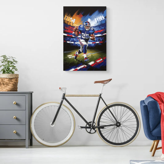New York City Giants Football - Canvas Wall Art Living Room