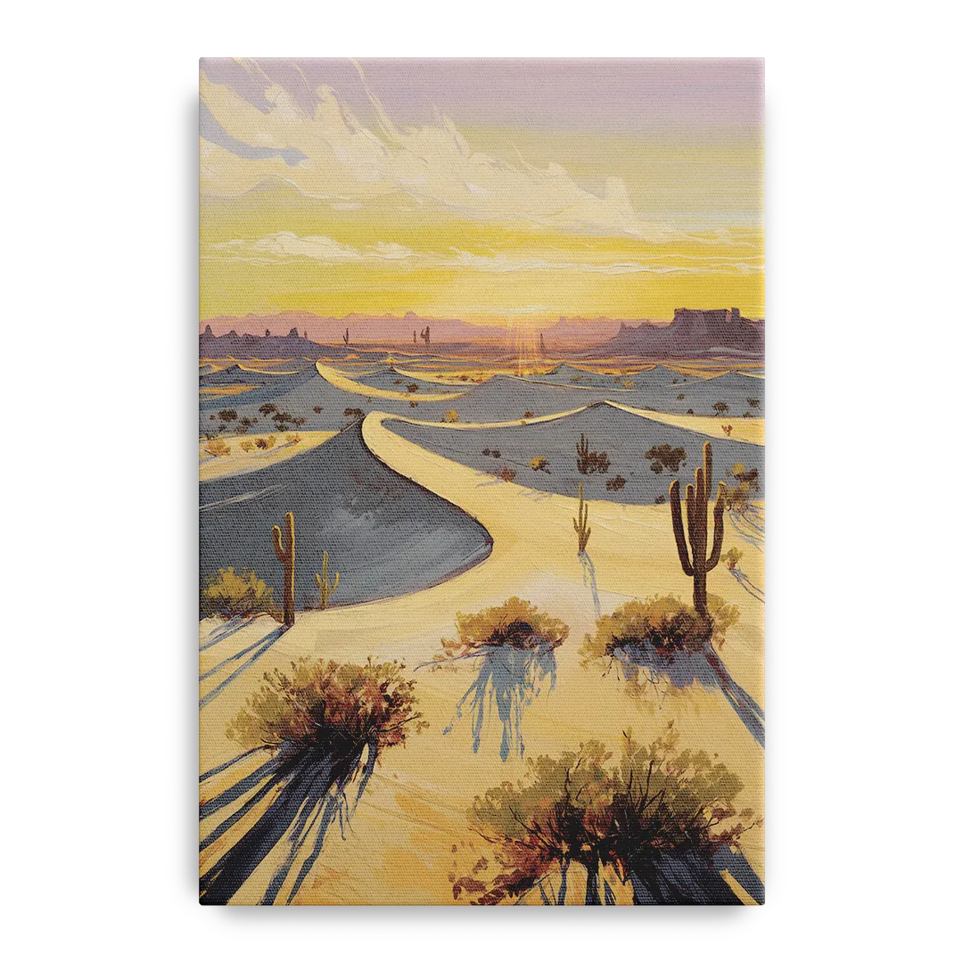 Bisbee Desert Sunrise - Canvas Wall Art