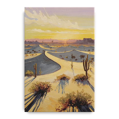 Bisbee Desert Sunrise - Canvas Wall Art