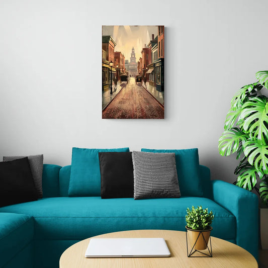 Joseph Historic Downtown - Canvas Wall Art Living Room