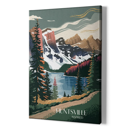 Huntsville Scenic Mountain View - Canvas Print Art Sides