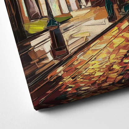 Richmond Monument Avenue Canvas Close Up