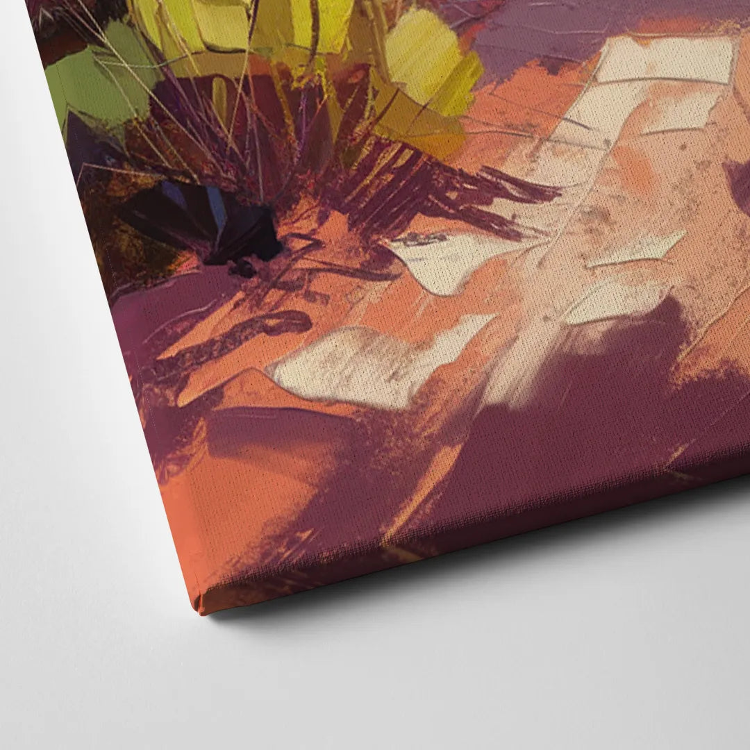 Santa Fe Desert Trail Canvas Close Up