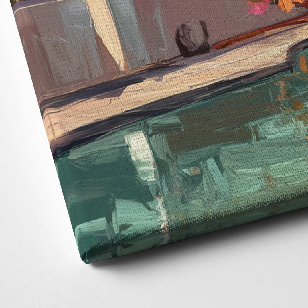 Palm Springs Sunlit Landscape Canvas Close Up