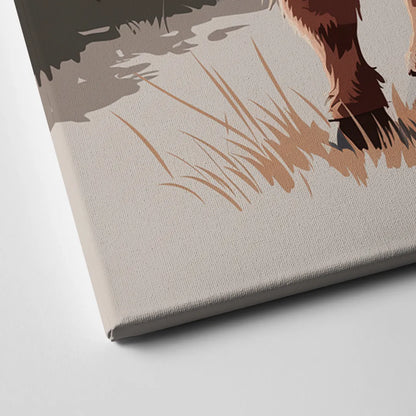 Dunedin Highland Charm Canvas Close Up