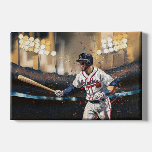 Atlanta Braves World Series Celebration - Canvas Wall Art
