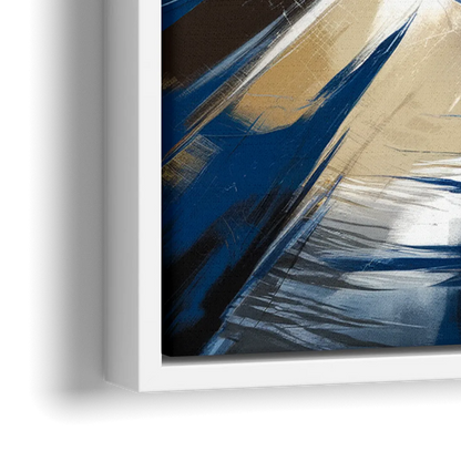 Buffalo Sabres Team Spirit - Close-Up White Frame Canvas