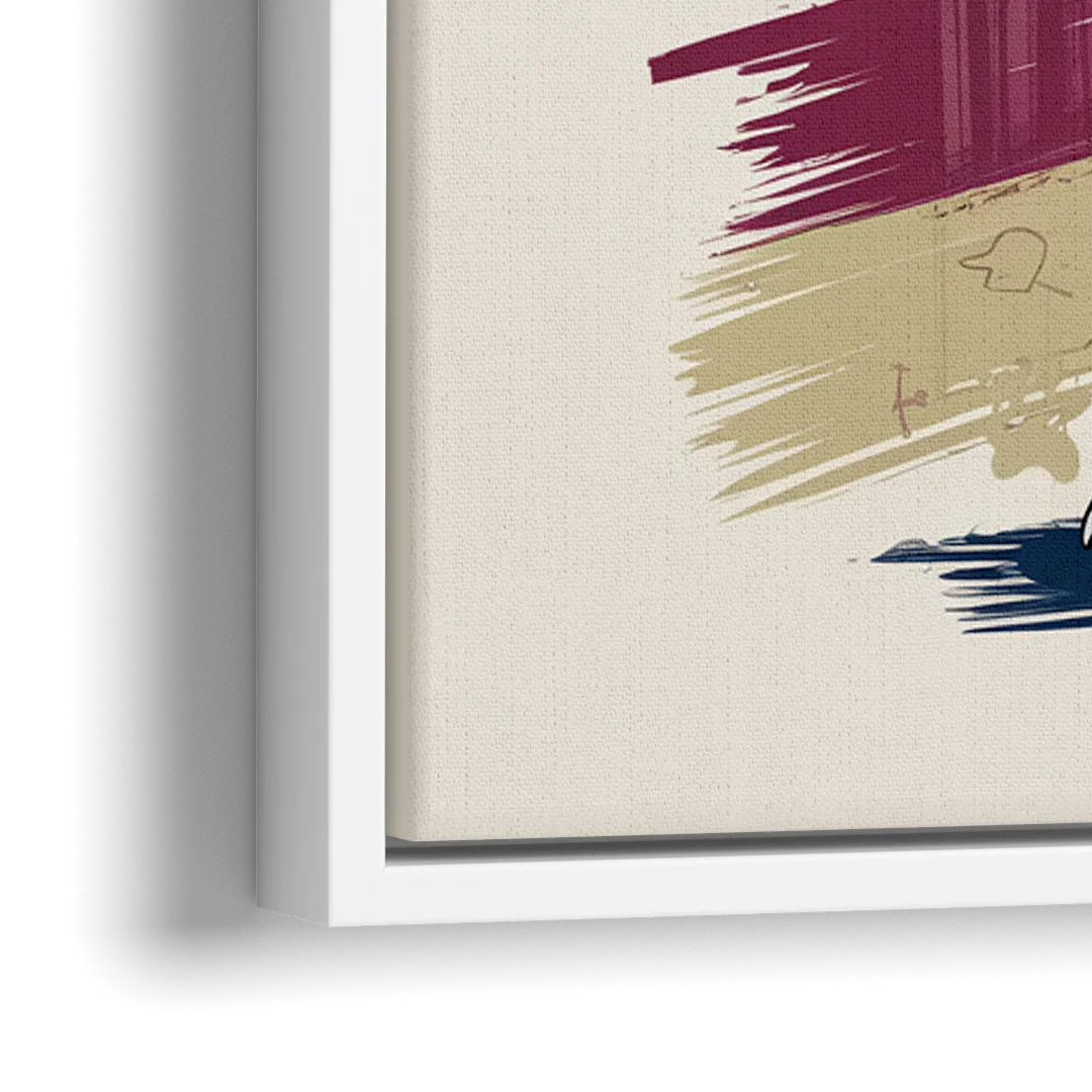 Fresno State Fans Unite - Close-Up White Frame Canvas