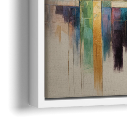 Saint Josephs Oratory - Close-Up White Frame Canvas