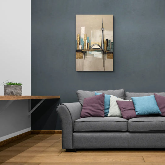 Ontario Urban Charm - Canvas Wall Art Living Room
