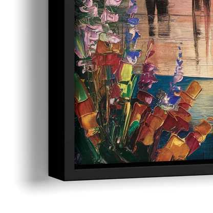 Irvine Scenic Beauty - Close-Up Black Frame Canvas