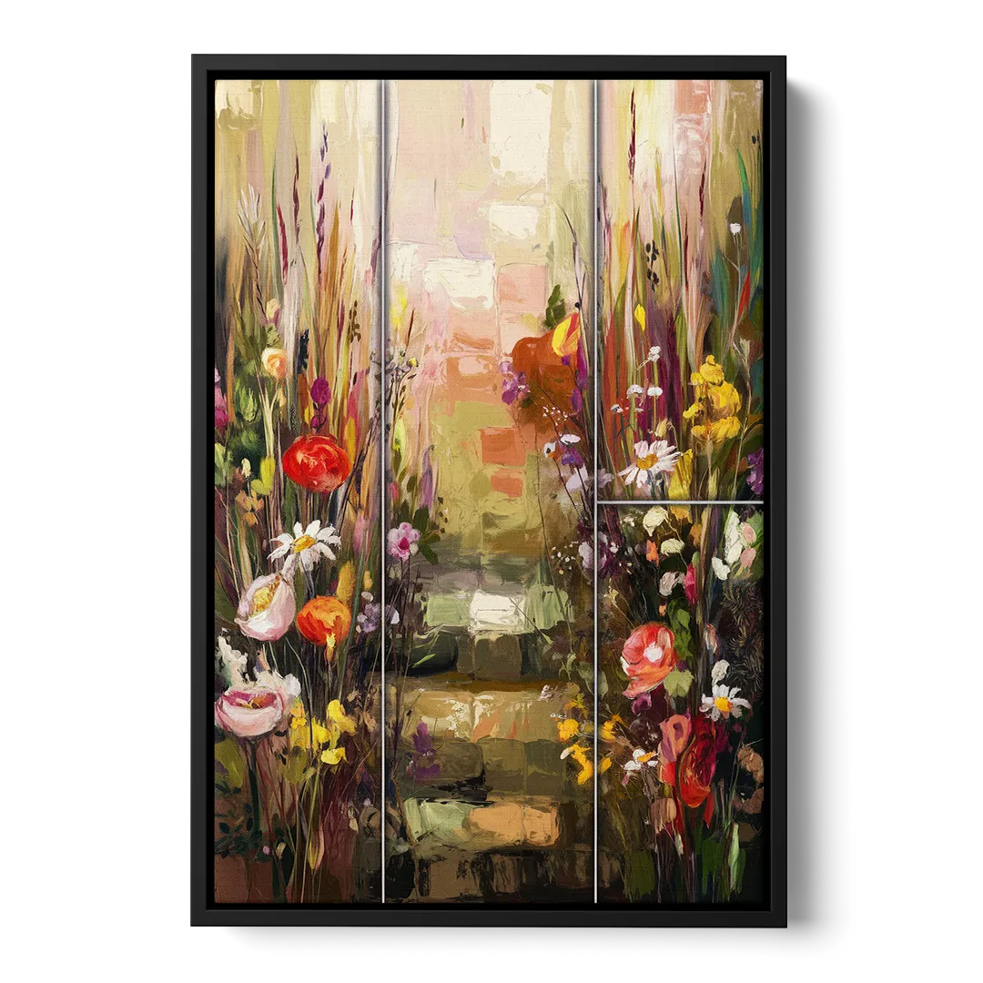 Greensboro Botanical Gardens - Black Frame Canvas