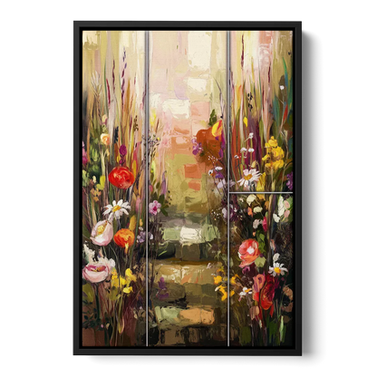 Greensboro Botanical Gardens - Black Frame Canvas